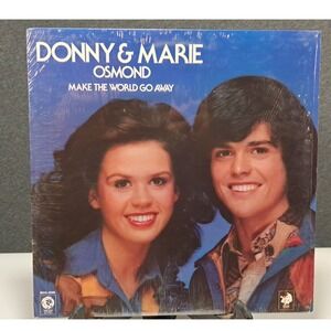 Donny & Marie Osmond Make The World Go Away Vinyl LP 1975 MGM M3G-4996 Vintage